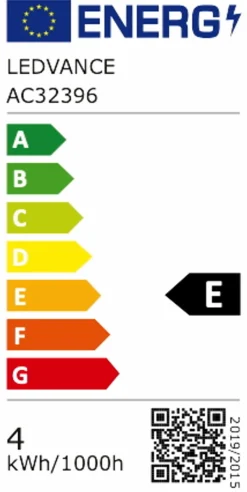 LED-Birnenform E27/4 Watt/Energie E