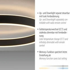 LED-Deckenleuchte Anelli