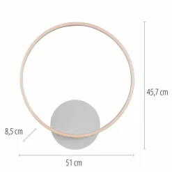 LED-Deckenleuchte Anelli