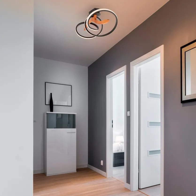LED-Deckenleuchte Argentina Swirl
