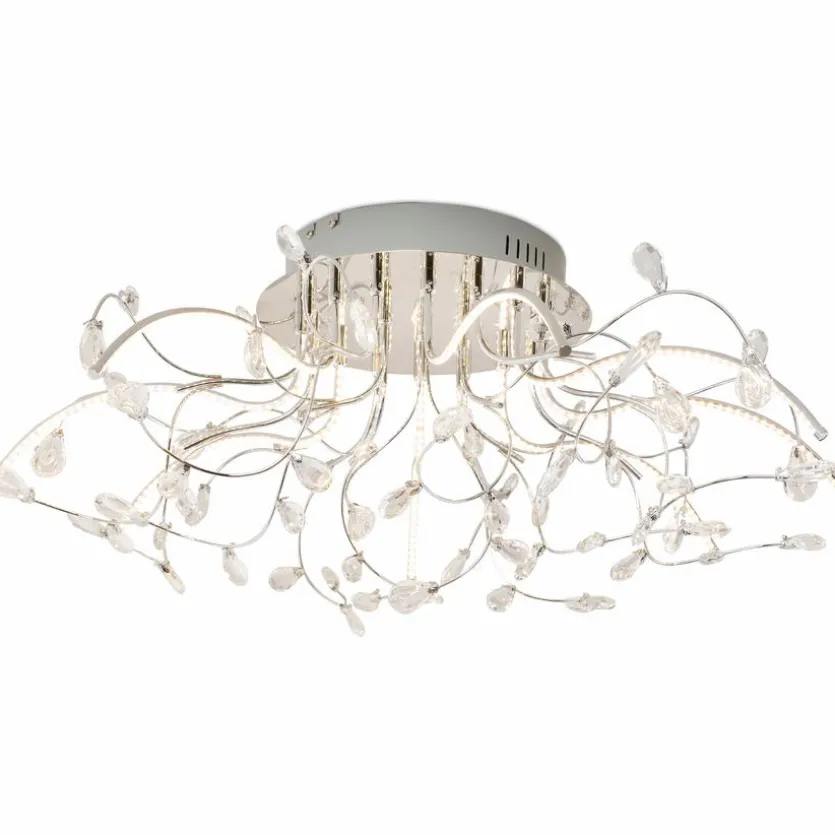 LED-Deckenleuchte Crystal