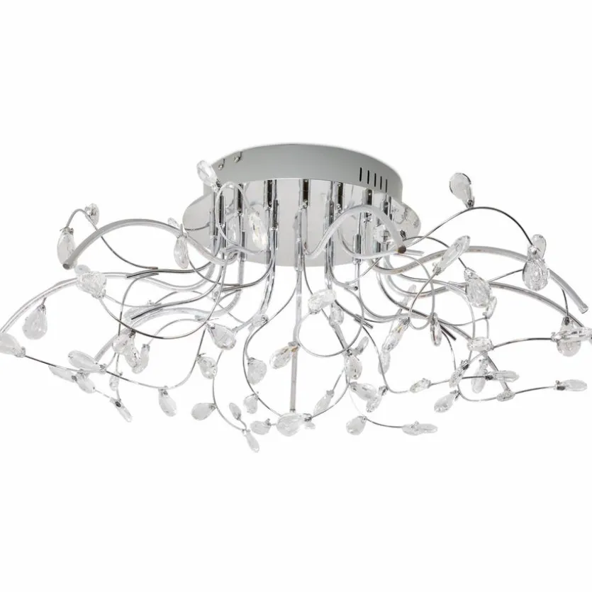 LED-Deckenleuchte Crystal
