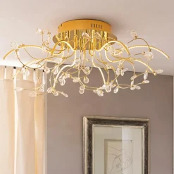 LED-Deckenleuchte Crystal
