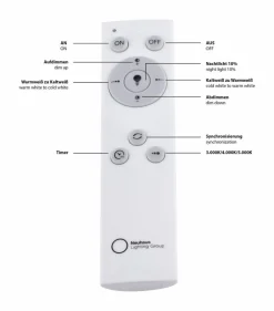 LED-Deckenleuchte Flat
