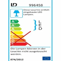 LED-Deckenleuchte Flat