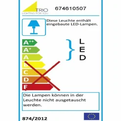 LED-Deckenleuchte Indira