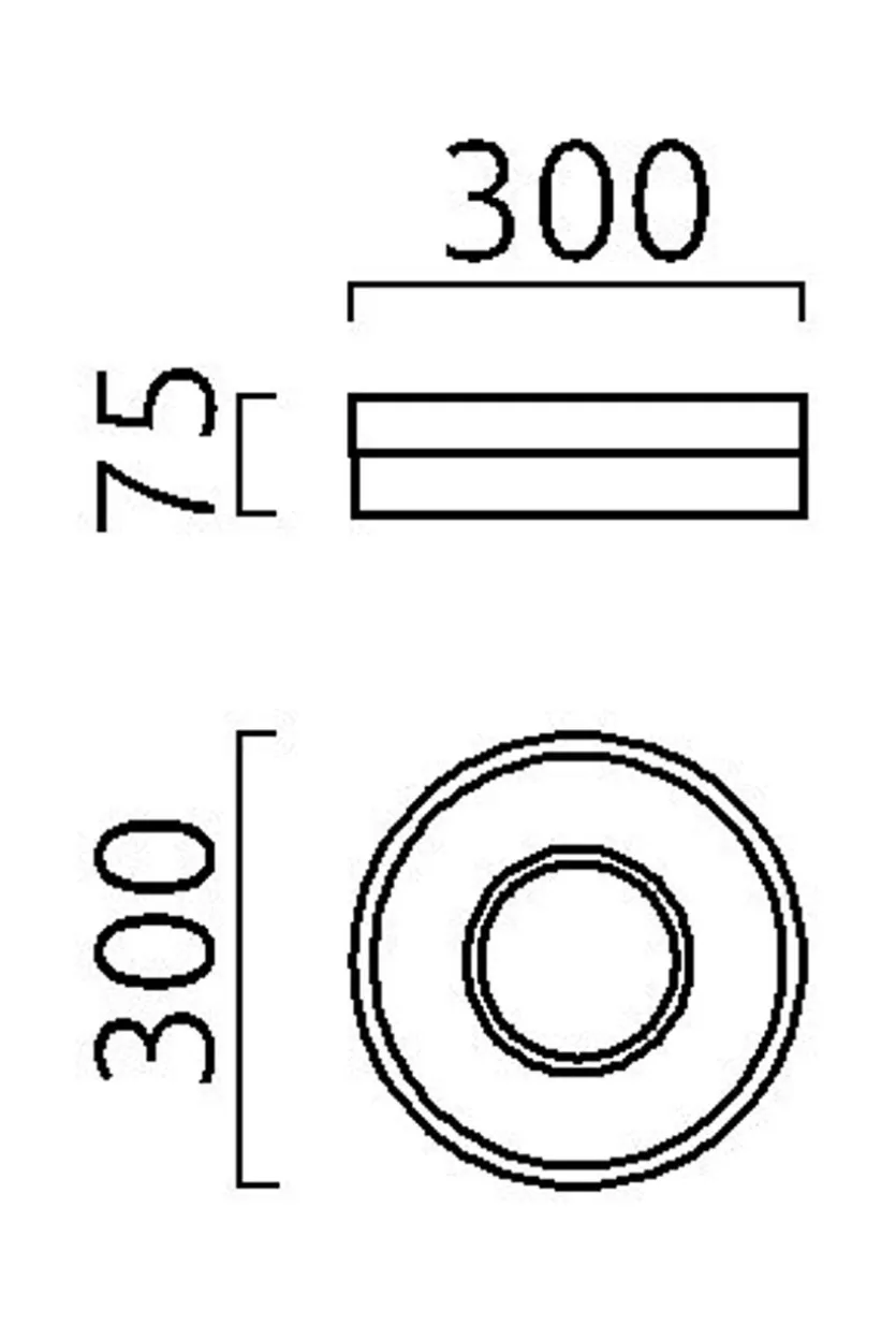 LED-Deckenleuchte Liv