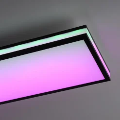 LED-Deckenleuchte Mario Black