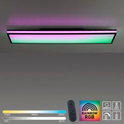 LED-Deckenleuchte Mario Black