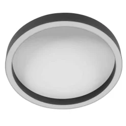 LED-Deckenleuchte Metall, schwarz
