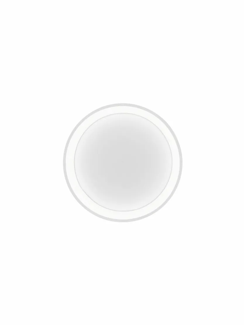 LED-Deckenleuchte Metall, weiß