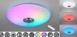LED-Deckenleuchte Musica