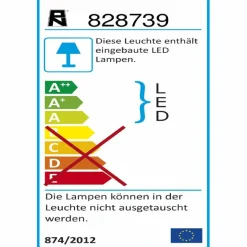 LED-Deckenleuchte Nevis 50cm