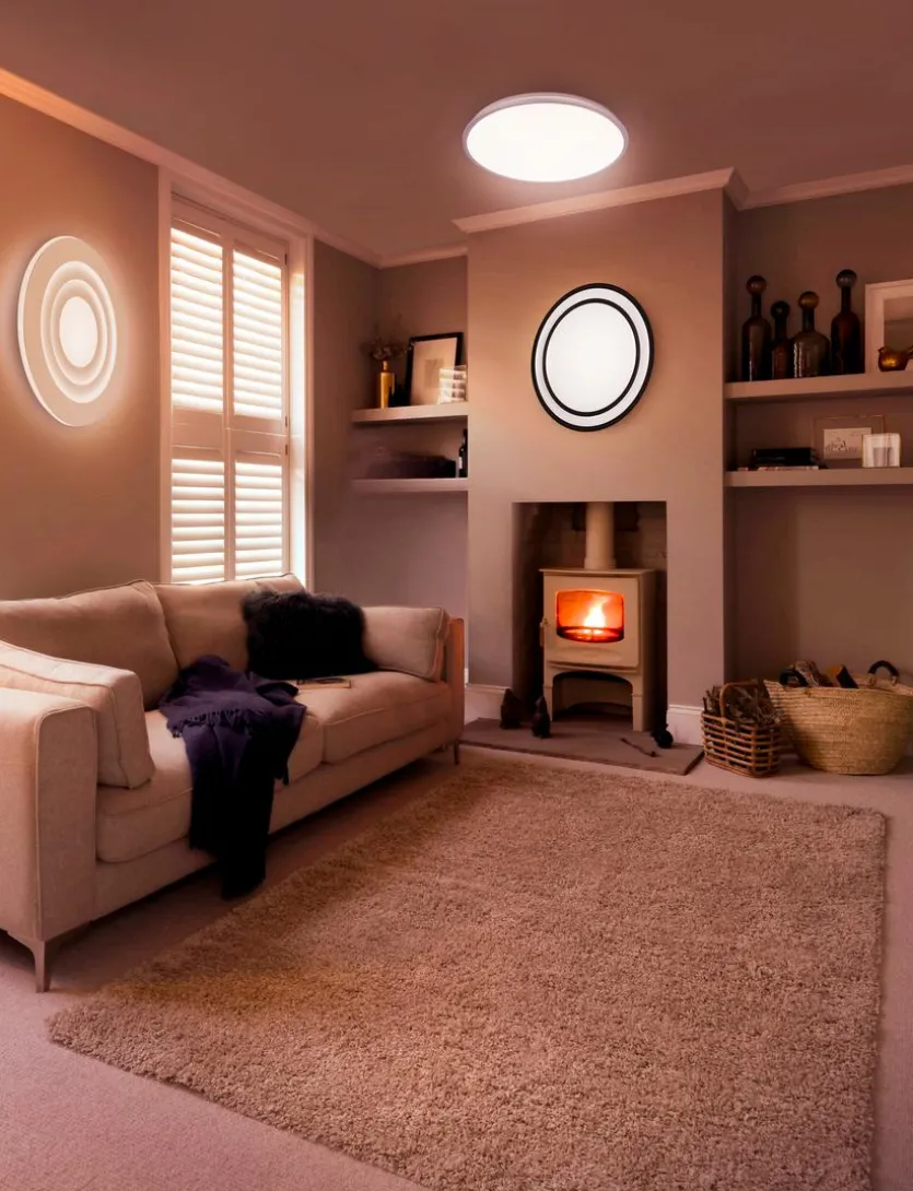 LED-Deckenleuchte Orbis Spiral Oval