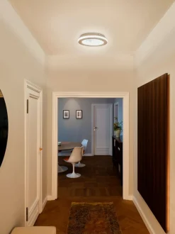 LED-Deckenleuchte Orbis Spiral Oval