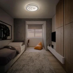 LED-Deckenleuchte Orbis Spiral Oval
