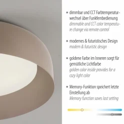 LED-Deckenleuchte Osko
