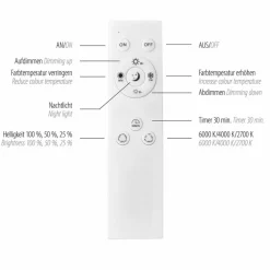 LED-Deckenleuchte Osko