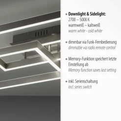 LED-Deckenleuchte Paan