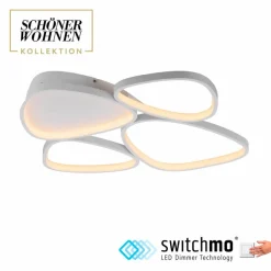 LED-Deckenleuchte Pebbles