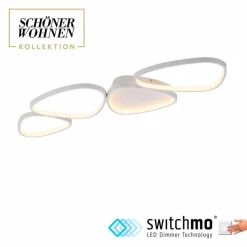 LED-Deckenleuchte Pebbles