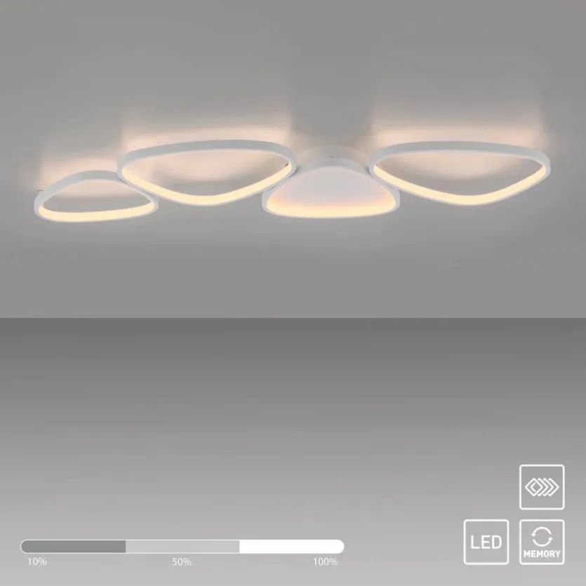 LED-Deckenleuchte Pebbles