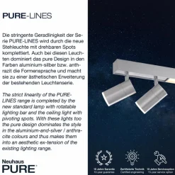 LED-Deckenleuchte Pure Lines