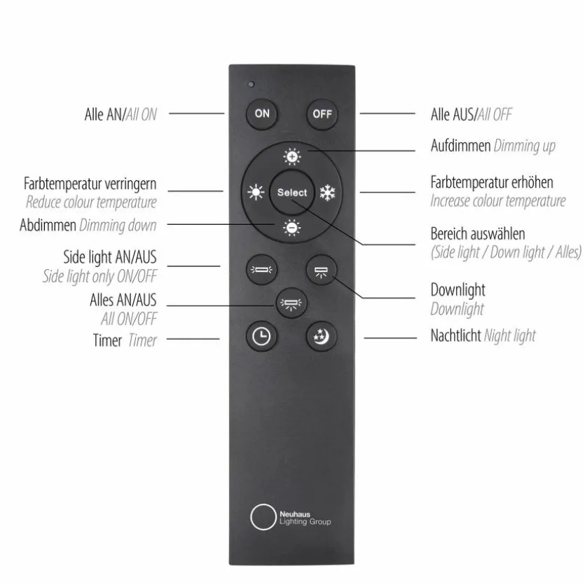 LED-Deckenleuchte Pure Lines