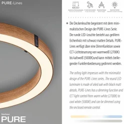 LED-Deckenleuchte Pure Lines