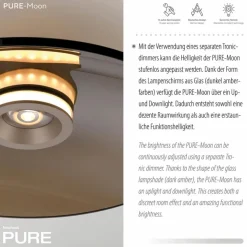 LED-Deckenleuchte Pure Moon