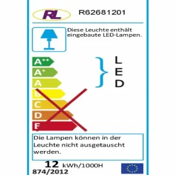LED-Deckenleuchte Putz