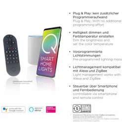 LED-Deckenleuchte Q-BILA