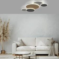 LED-Deckenleuchte Q-Piatto