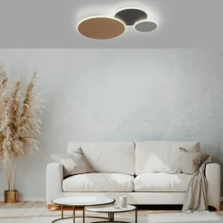 LED-Deckenleuchte Q-Piatto