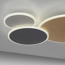 LED-Deckenleuchte Q-Piatto