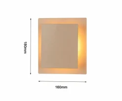 LED-Deckenleuchte Salerno