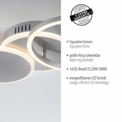 LED-Deckenleuchte Sevent