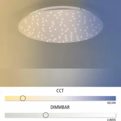 LED-Deckenleuchte Sparkle