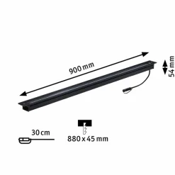 LED-Einbaulichtleiste Plug&Shine
