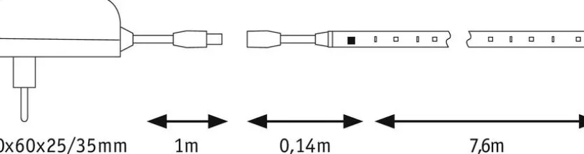 LED-Flexband Simple LED Motion 7,5m