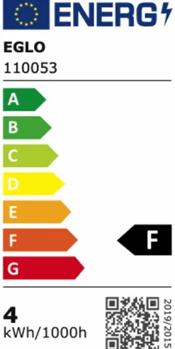 LED-Globe E27/4 Watt/Energie F