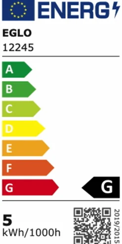 LED-Globeform E27/4,9Watt/Energie G