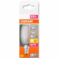 LED-Kerze matt E14/ 5,5Watt/ Energie E
