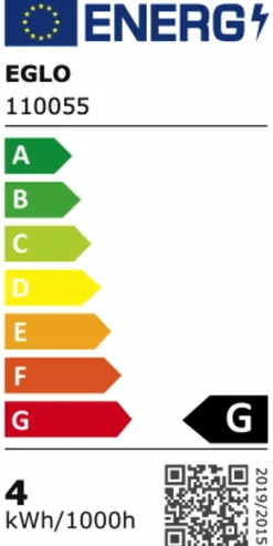 LED-Kolbenform E27/4Watt/Energie G