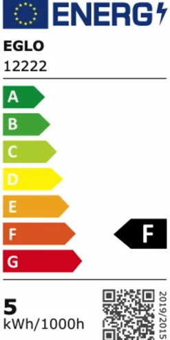 LED-Kolbenform E27/4,9Watt/Energie F