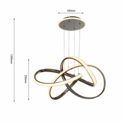 LED-Pendelleuchte Bandol