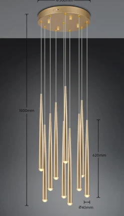 LED-Pendelleuchte Cala