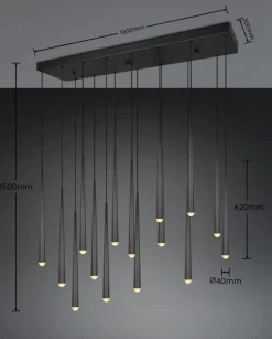 LED-Pendelleuchte Cala
