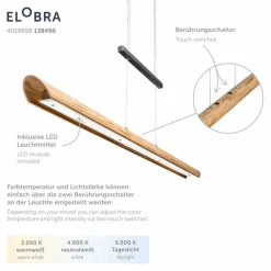 LED-Pendelleuchte Columbia