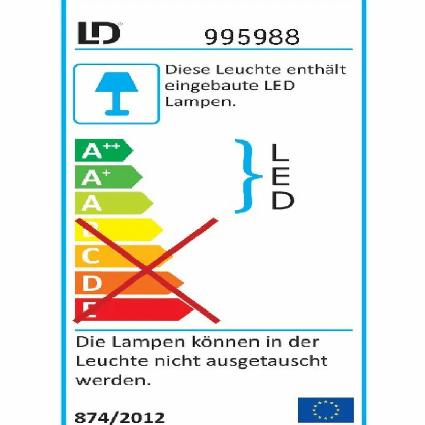 LED-Pendelleuchte Curls